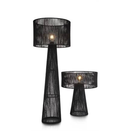 Coco Maison Tali 1*E27 H57cm Zwart